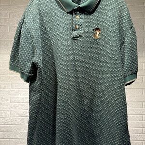 Disney Teal Polo Shirt‎ with Embroidered Character
